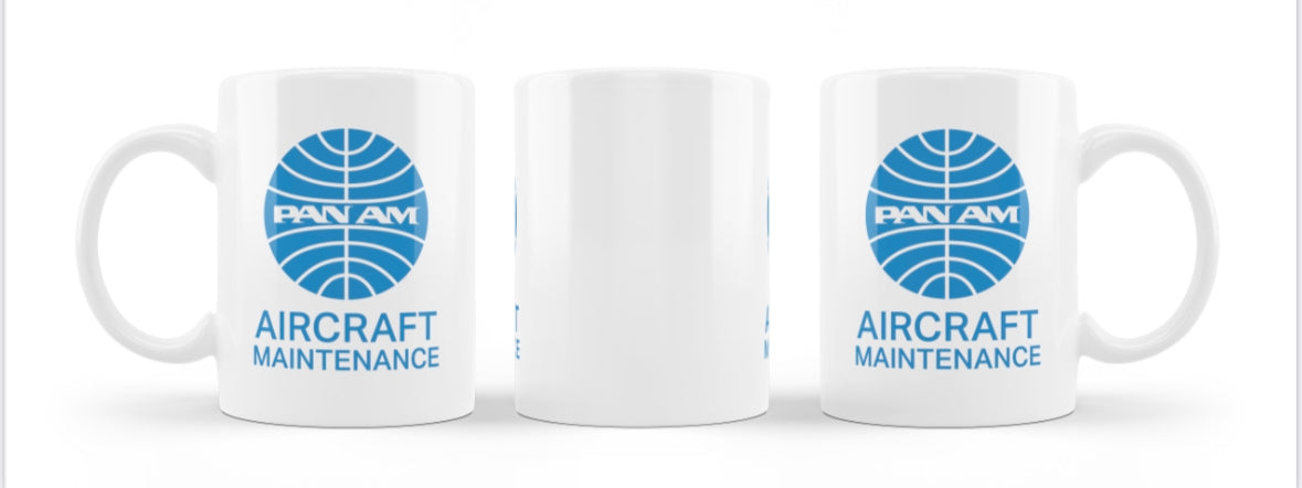 Pan Am Aircraft Maintenance Coffee Mug