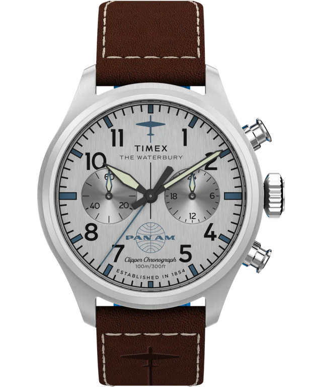 Timex x Pan Am® Waterbury Ace Chronograph