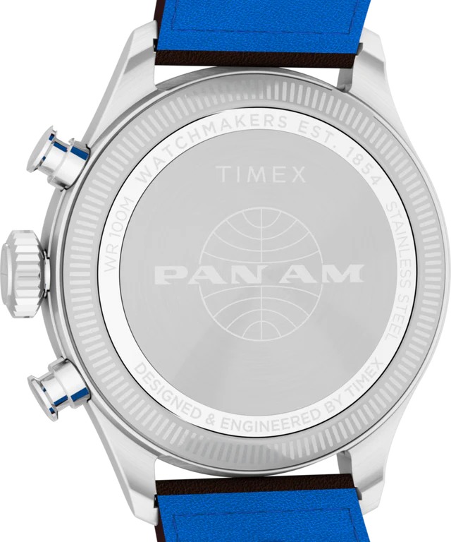 Timex x Pan Am® Waterbury Ace Chronograph