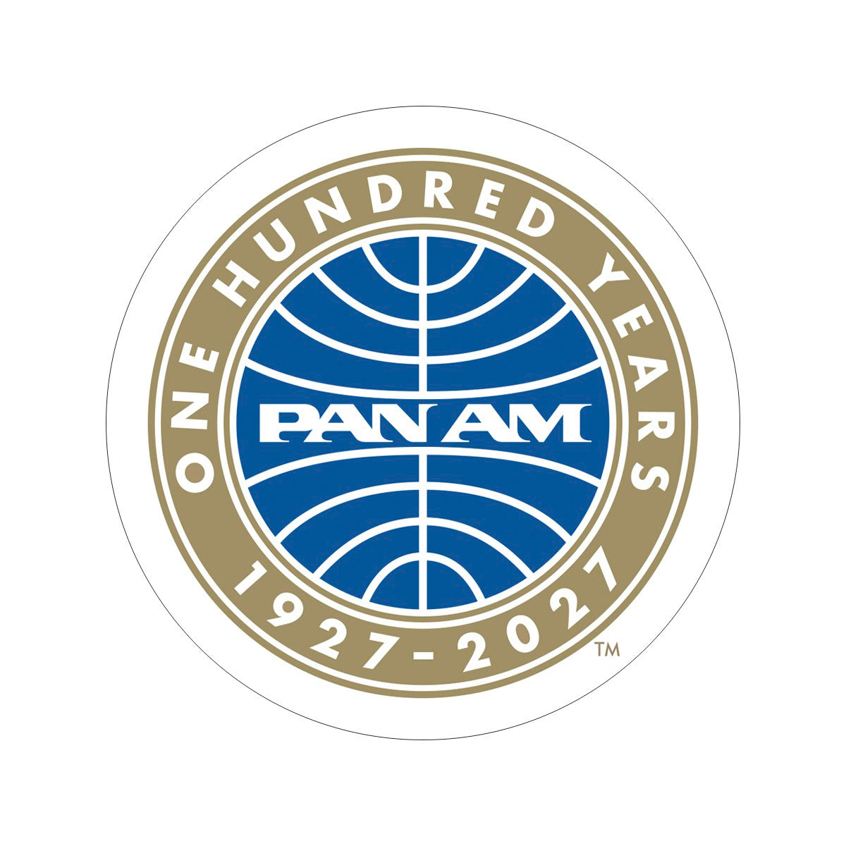 Centennial Round Sticker
