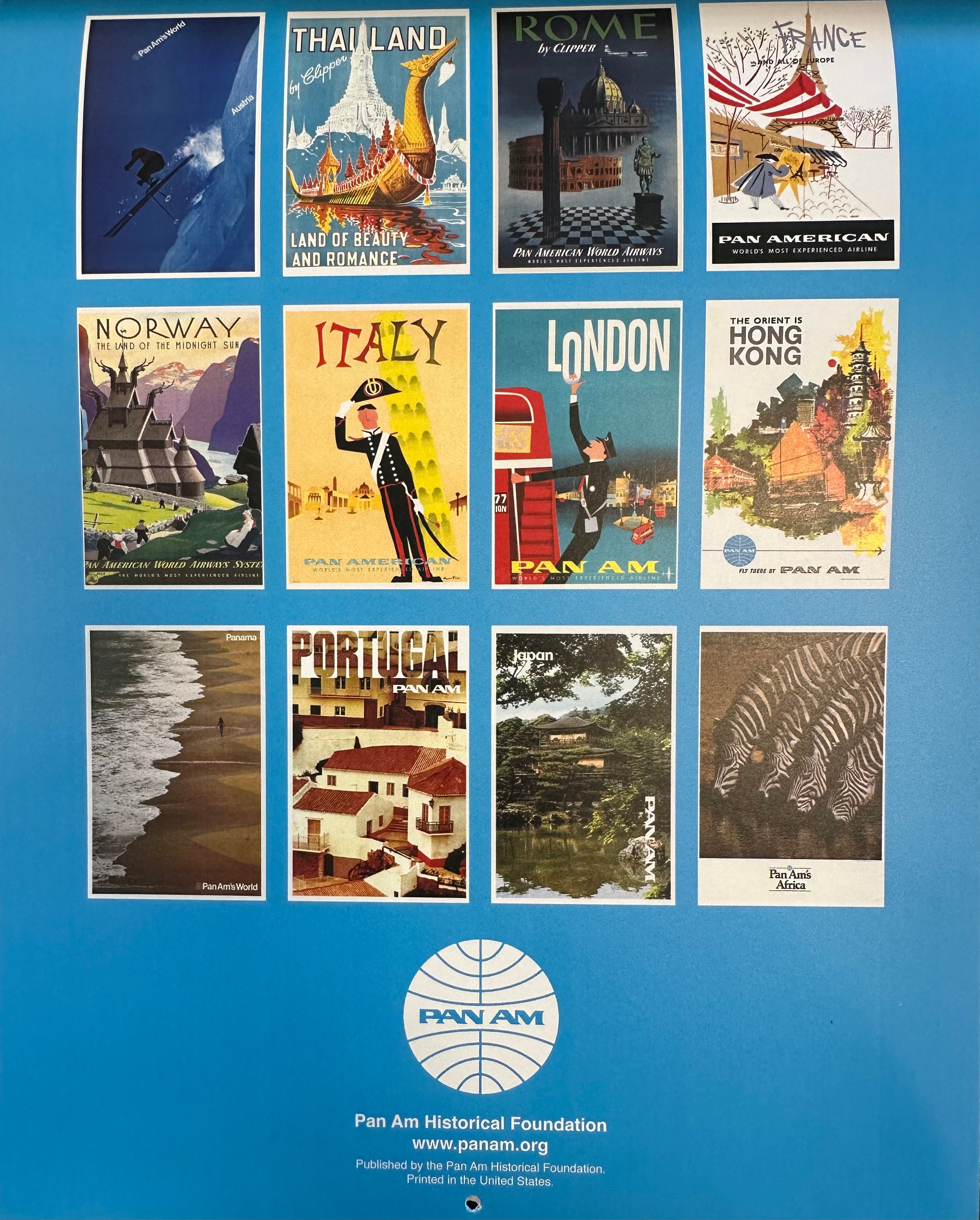 Pan Am Historical Foundation 2025 Calendar