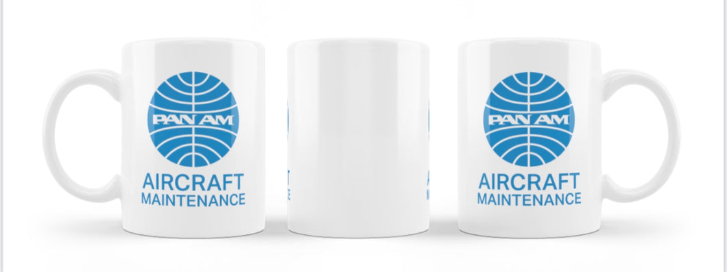 Pan Am Aircraft Maintenance Coffee Mug