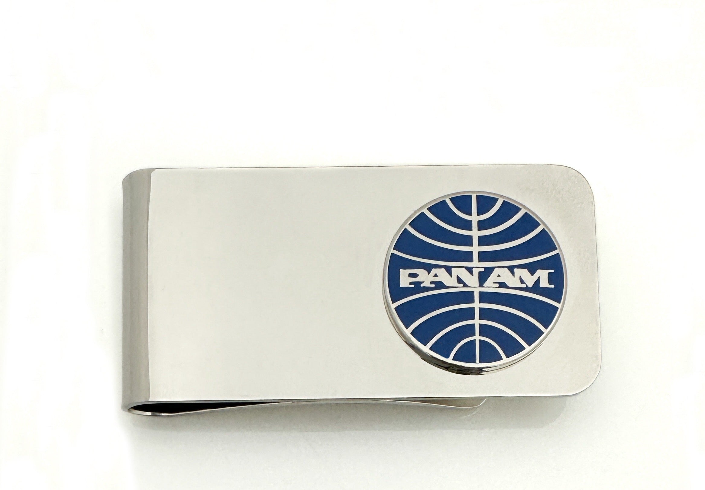 Pan Am Silver Money Clip