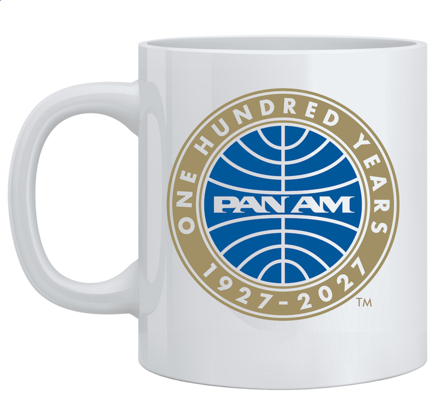 Pan Am Centennial Logo Mug