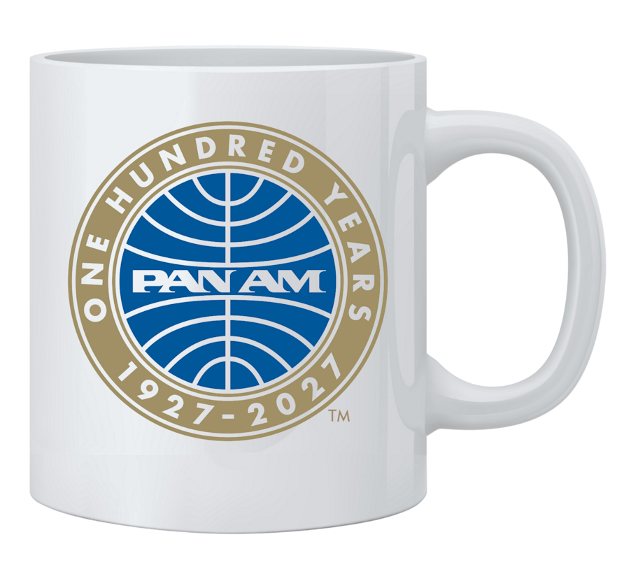 Pan Am Centennial Logo Mug