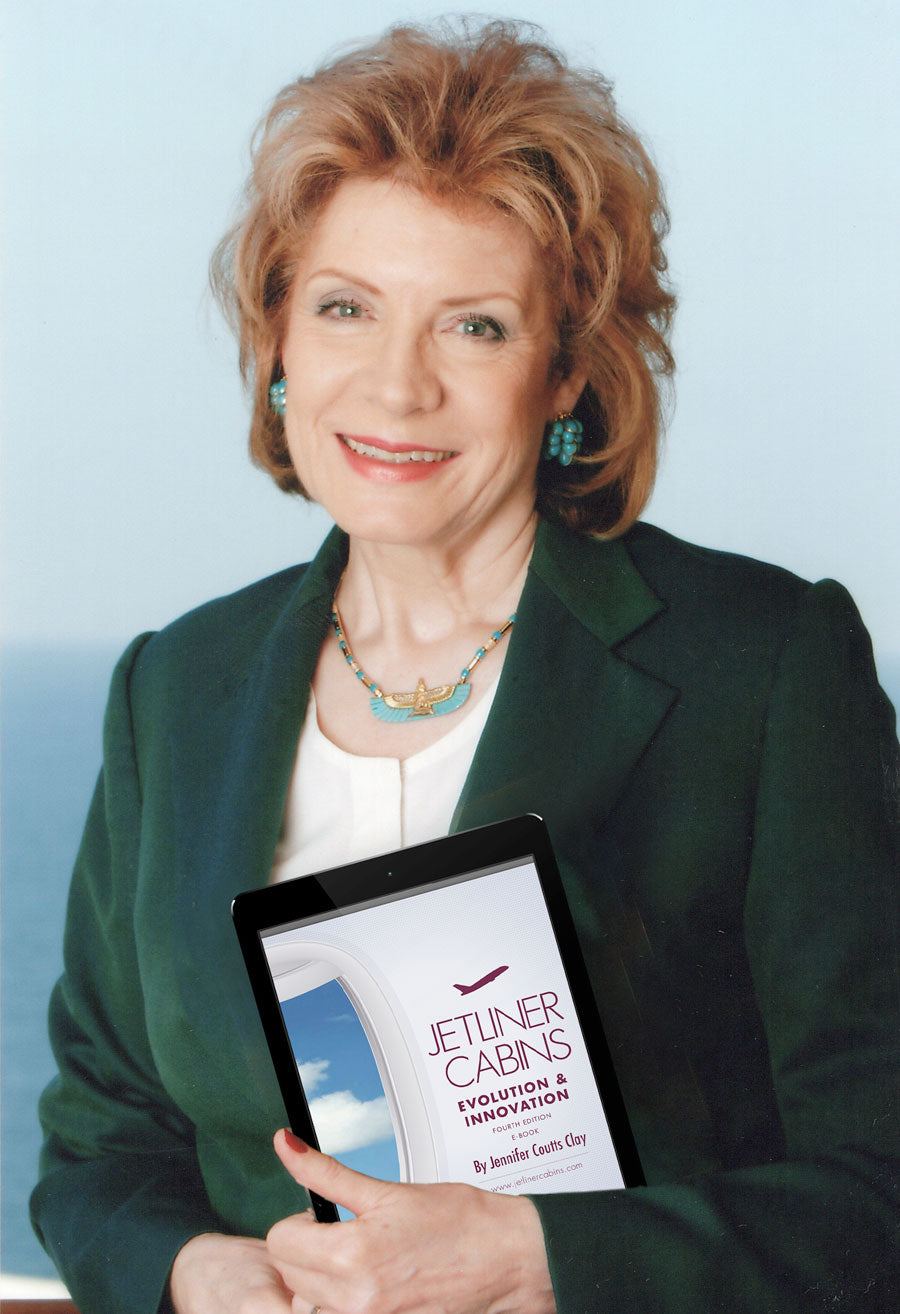 Jetliner Cabins: Evolution & Innovation E-Book App - Available on Apple, Google, Amazon