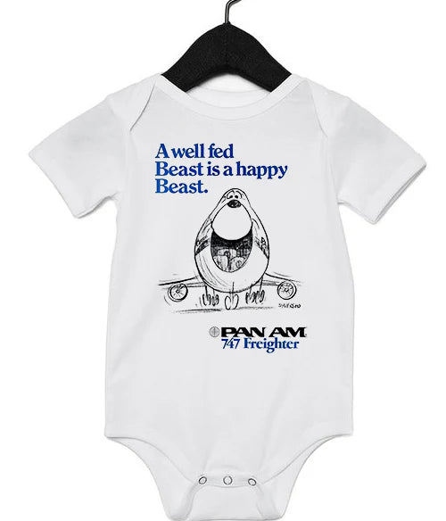 Pan Am 747 Freighter Onesie