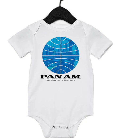 Pan Am Logo Onesie