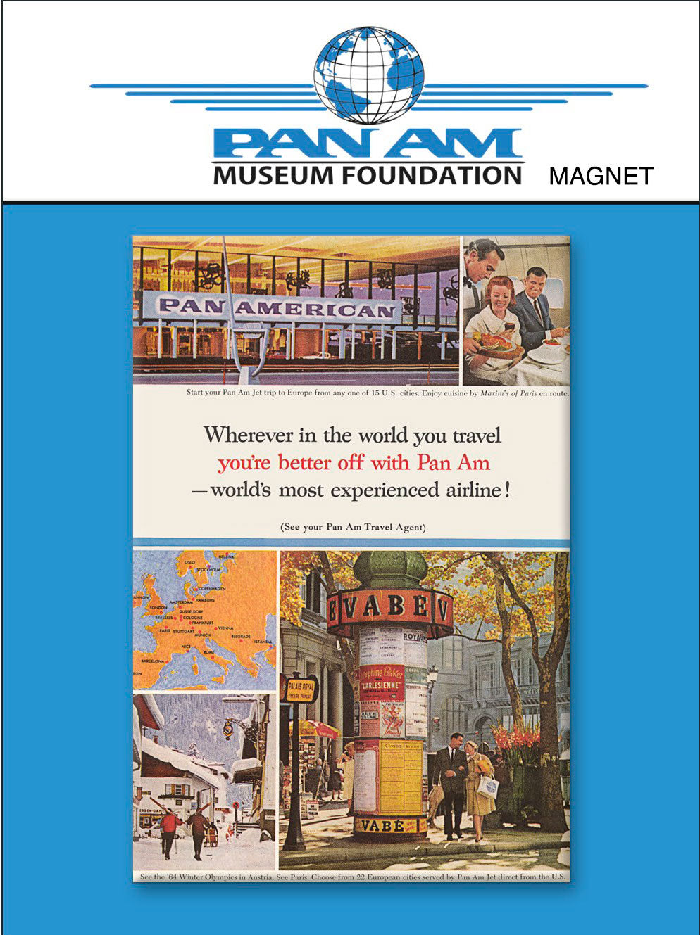 Pan Am Magnets