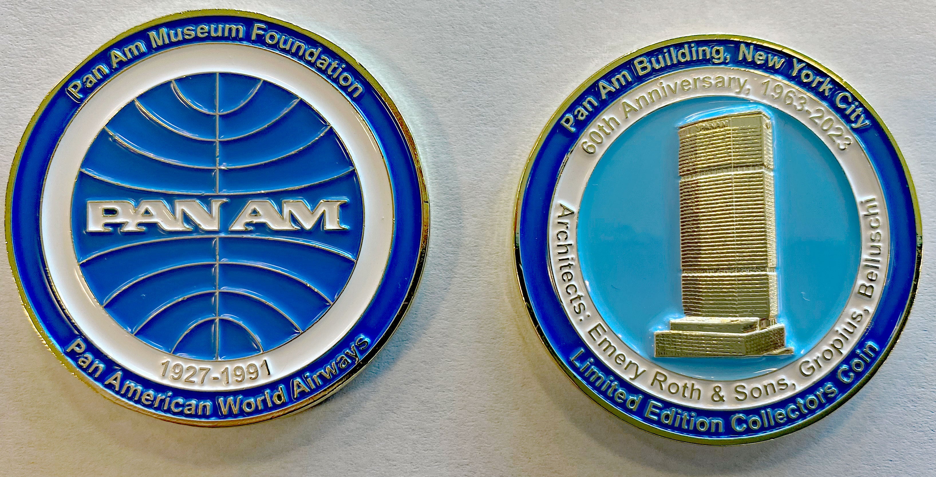 Pan Am Building Commemorative Coin