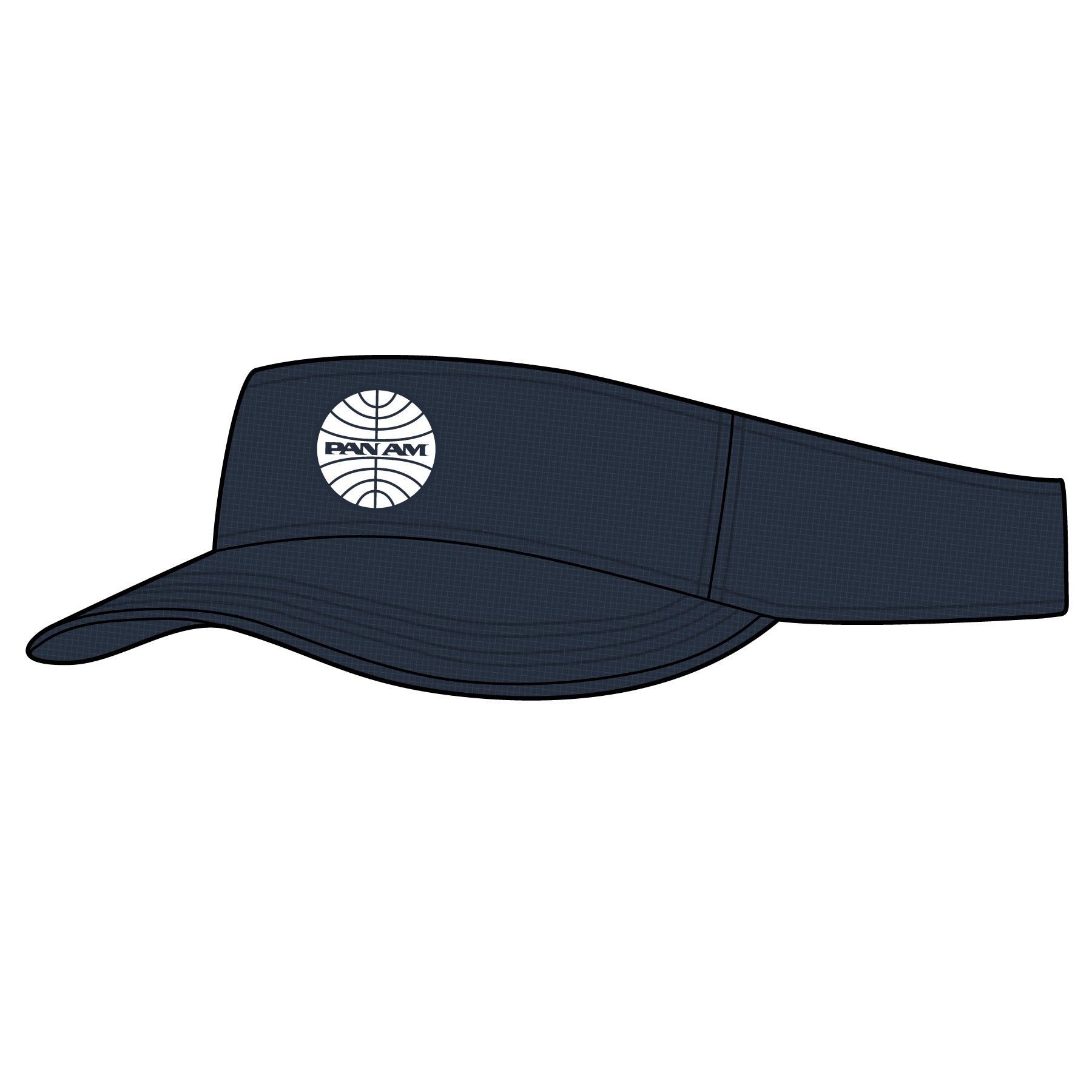 Pan Am Logo Performance Visor